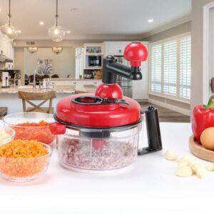 manual chopper vegetables, how to use vegetable chopper, the trend hood, manual food chopper, hand chopper