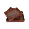wooden tray for serving, wooden serving trays, wooden platter, wooden drink tray , serving tray set of 3, wooden kitchen trays