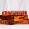 Wooden Serving Tray Set - Image 3
