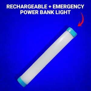Rechargeable + Emergency Power Bank Light