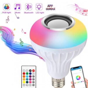 bluetooth speaker, led bulb, led bulb bluetooth speaker, the trend hood, thetrendhood.com