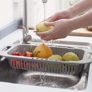 Dish Drainer and Drying Rack, Compact Dish Rack with Drain Tray, Countertop Dish Drainer Basket, thetrendhood.com