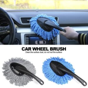 car wash brush, microfiber cleaning brush for cars, scratch-free car wash tool, auto detailing brush, car exterior cleaner, tire and body cleaner, long handle car wash brush, soft microfiber duster, car cleaning supplies, vehicle washing accessories, thetrendhood.com