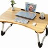 Laptop table for bed, foldable study table, wooden laptop stand, bed tray table, portable computer desk, floor table for students, reading table for sofa, notebook stand for bed, drawing table for kids, breakfast table for bed, multi-purpose laptop desk, lap desk wooden foldable, laptop table with cup holder