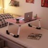 Laptop table for bed, foldable study table, wooden laptop stand, bed tray table, portable computer desk, floor table for students, reading table for sofa, notebook stand for bed, drawing table for kids, breakfast table for bed, multi-purpose laptop desk, lap desk wooden foldable, laptop table with cup holder