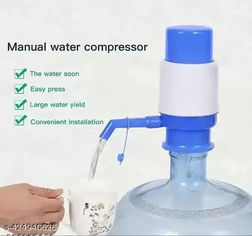 manual water pump for bottle, hand press water dispenser, drinking water pump for 20 litre bottle, portable water dispenser pump, thetrendhood.com, non-electric water pump for home, easy press water bottle pump, bottle top hand pump for water