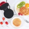 Waffle maker machine Non-stick waffle maker Electric breakfast appliance Compact waffle maker for home Best waffle maker for kitchen Easy clean waffle maker Small electric waffle machine Quick breakfast maker Homemade waffle maker Mini waffle maker for students