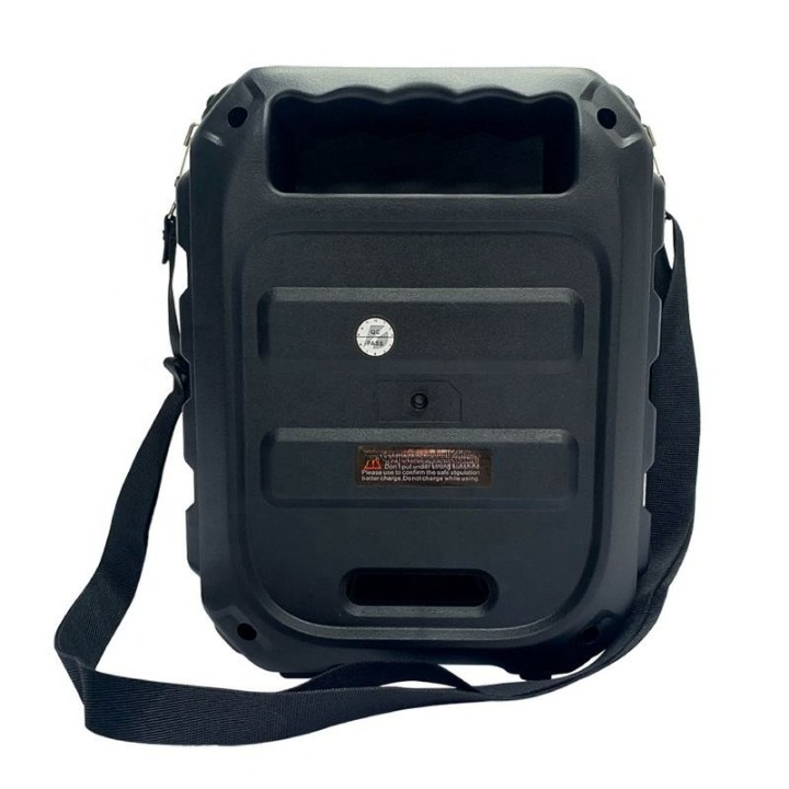 GTS-1191 Bluetooth Speaker, 10W Portable Speaker, Wireless Outdoor Speaker, 6.5 Inch Subwoofer Speaker, Loud Bass Bluetooth Speaker, Travel Party Speaker, Rechargeable FM Speaker, USB AUX TF Card Speaker, Camping Portable Speaker, Bluetooth Speaker with Strap, Outdoor Music Speaker, Long Battery Wireless Speaker, Portable Sound System