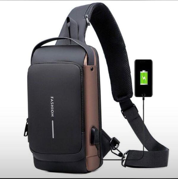 Waterproof, durable, and lightweight construction, TSA-approved password lock for anti-theft security, Built-in USB charging port for easy device charging, Spacious compartments for organized storage, thetrendhood.com, Adjustable ergonomic shoulder strap for comfort, Sleek, modern design suitable for all occasions, Ideal for travel, office, or casual daily use
