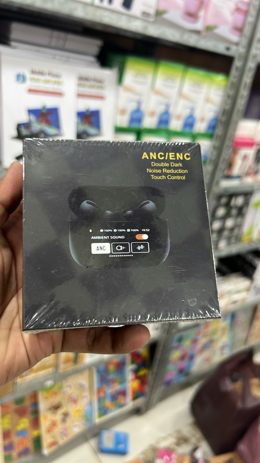 A9 Pro AirPods Pro, Wireless Bluetooth 5.3 Earbuds, AirPods with LCD Display, Hi-Fi Stereo Earbuds, Noise Cancelling Bluetooth Earphones, Touch Control Wireless Earbuds, Long Battery Life Earbuds, A9 Pro TWS Earbuds, Best Wireless Earbuds for Android and iPhone, Gaming Earbuds with Low Latency, True Wireless Bluetooth Headphones