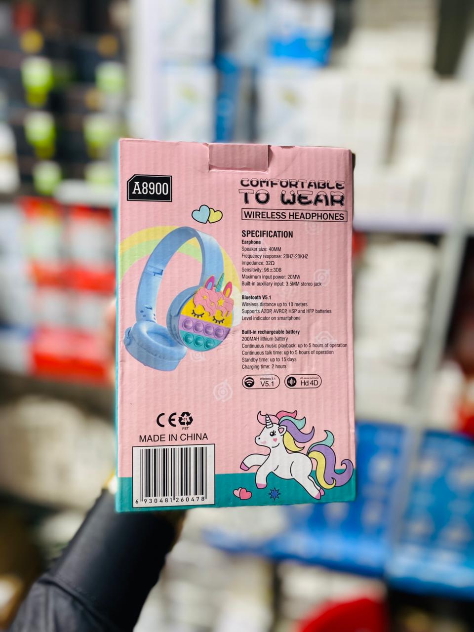 SAMONPOW kids headphones, kids Bluetooth headphones, wireless headphones for children, noise cancelling kids headset, children headphones with mic, school headphones for kids, on-ear Bluetooth headphones for kids, safe volume kids headphones, black kids wireless headset, headphones for online classes, thetrendhood.com