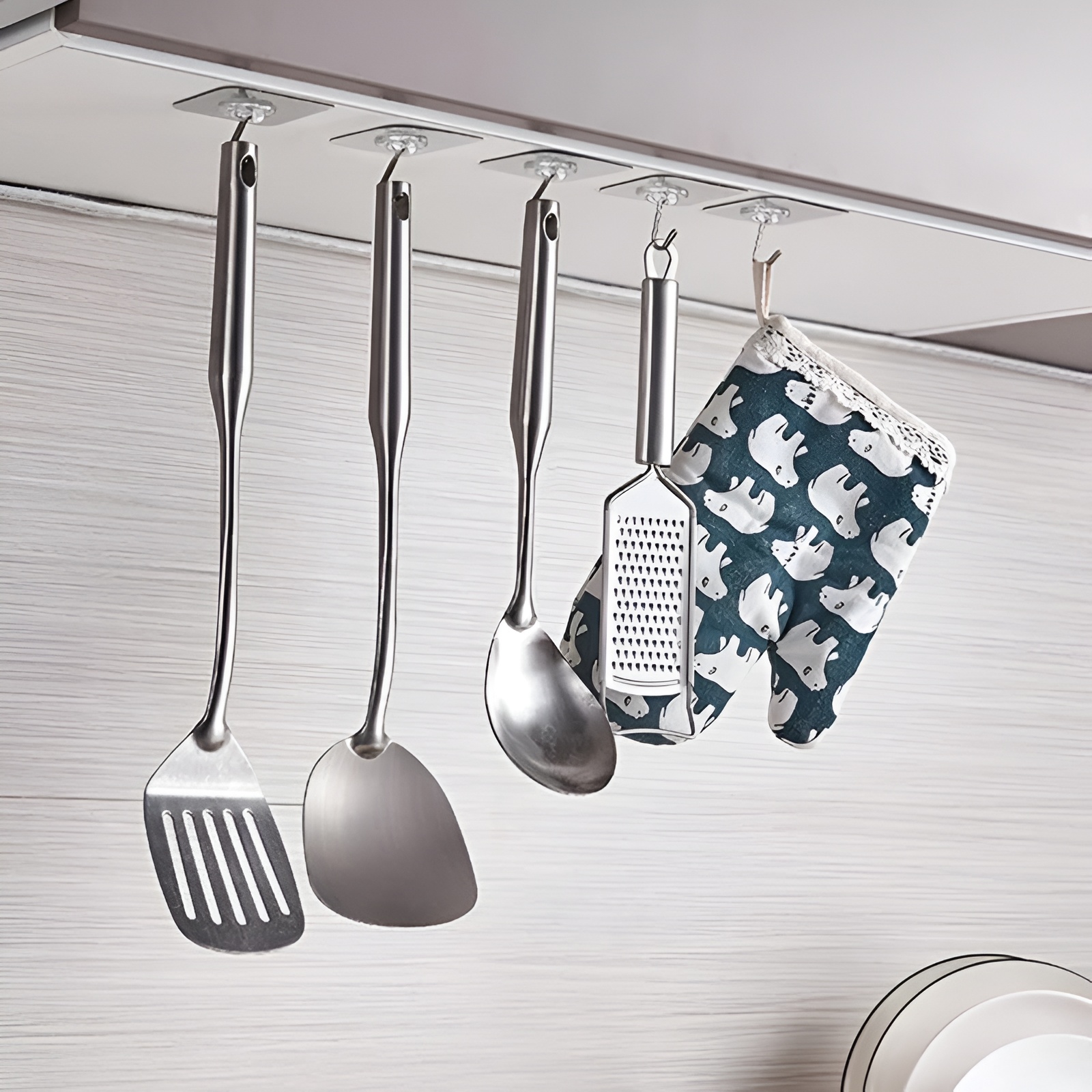 Transparent wall hooks Self-adhesive wall hooks No-drill wall hooks Damage-free hanging hooks Clear adhesive hooks Heavy-duty wall hooks Bathroom adhesive hooks Kitchen wall hooks Removable wall hooks Peel-and-stick hooks Renter-friendly wall hooks Multipurpose wall hangers, thetrendhood.com