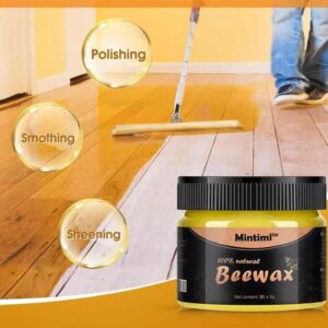 natural beeswax wood polish, mintiml wood polish, furniture polish beeswax, wooden furniture restorer, wood shine polish, natural wood conditioner, furniture care solution, wood protection polish, dust-resistant wood polish, moisture protection wood polish, beeswax furniture cleaner, wood rejuvenator polish, wooden table polish, cabinet wood polish, antique furniture polish, eco-friendly wood polish, thetrendhood.com