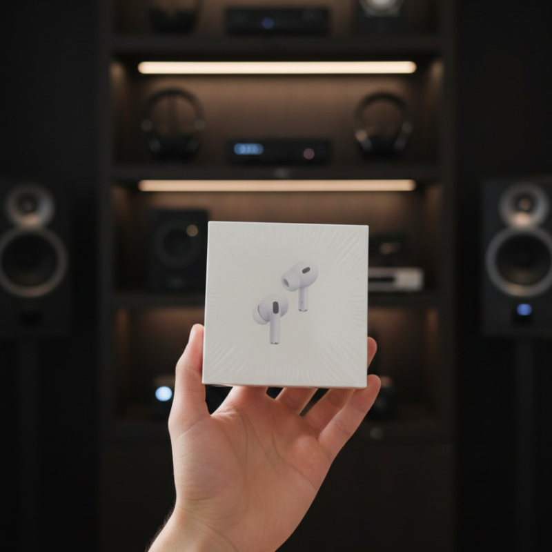 AirPods Pro 2nd Generation, AirPods Pro ANC, MagSafe charging AirPods, Bluetooth 5.0 earbuds, wireless earbuds with noise cancellation, premium wireless earphones, AirPods for iOS and Android, Apple earbuds with charging case, immersive sound AirPods, best wireless earbuds for calls and music, thetrendhood.com