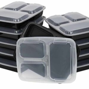 meal prep containers, 3 compartment lunch box, BPA free food container, leak proof meal prep box, microwave safe food storage, freezer safe meal containers, portion control container, 36oz meal prep container, airtight lunch container, reusable food storage box, dishwasher safe food container, healthy meal prep box, thetrendhood.com