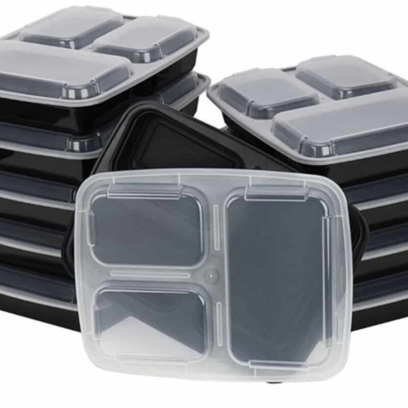 meal prep containers, 3 compartment lunch box, BPA free food container, leak proof meal prep box, microwave safe food storage, freezer safe meal containers, portion control container, 36oz meal prep container, airtight lunch container, reusable food storage box, dishwasher safe food container, healthy meal prep box, thetrendhood.com