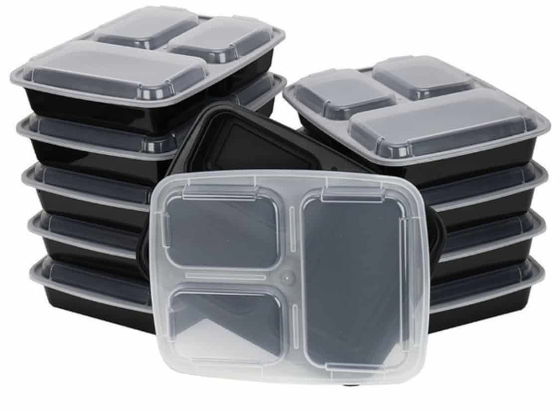 meal prep containers, 3 compartment lunch box, BPA free food container, leak proof meal prep box, microwave safe food storage, freezer safe meal containers, portion control container, 36oz meal prep container, airtight lunch container, reusable food storage box, dishwasher safe food container, healthy meal prep box, thetrendhood.com