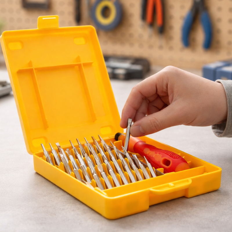 precision screwdriver set, 32 piece screwdriver kit, magnetic screwdriver set, mini screwdriver tool kit, mobile repair tool set, laptop repair screwdriver, electronics repair tools, small screw driver set, chrome plated screwdriver bits, portable repair toolkit, magnetic mini screwdriver, multipurpose screwdriver set, thetrendhood.com