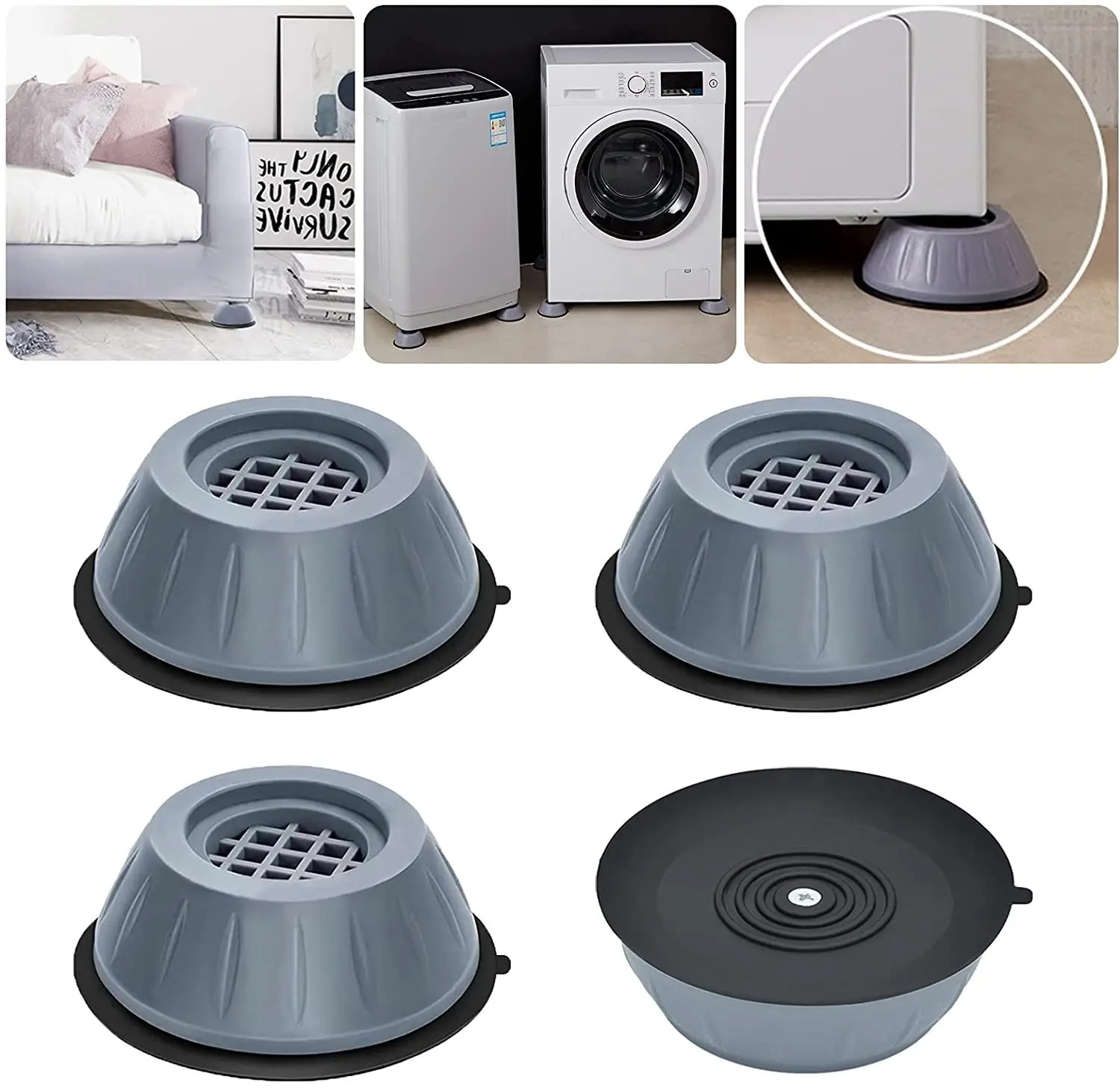 anti vibration pads for washing machine rubber feet pads for appliances shock absorbing pads washing machine vibration pads appliance anti slip pads furniture anti vibration feet noise reduction pads for appliances floor protection pads universal appliance feet pads rubber anti vibration pads, thetrendhood.com